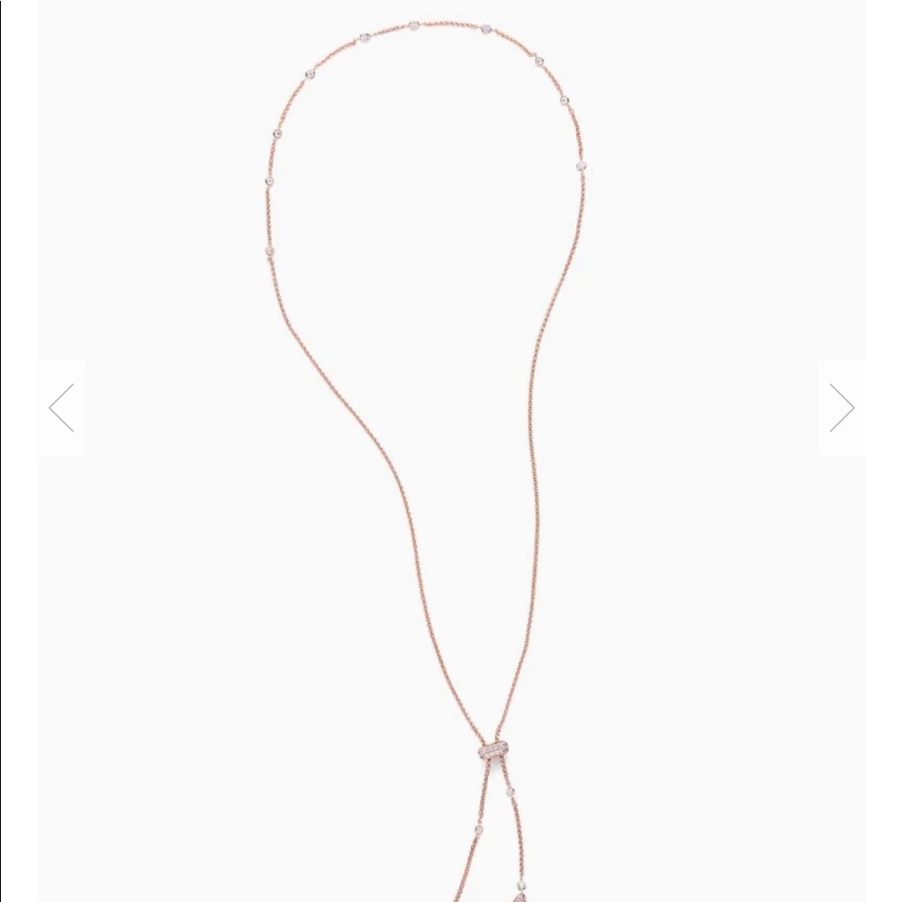 SOLD Kendra Scott Rose Gold Sivan Choker Necklace - Picture 4 of 6